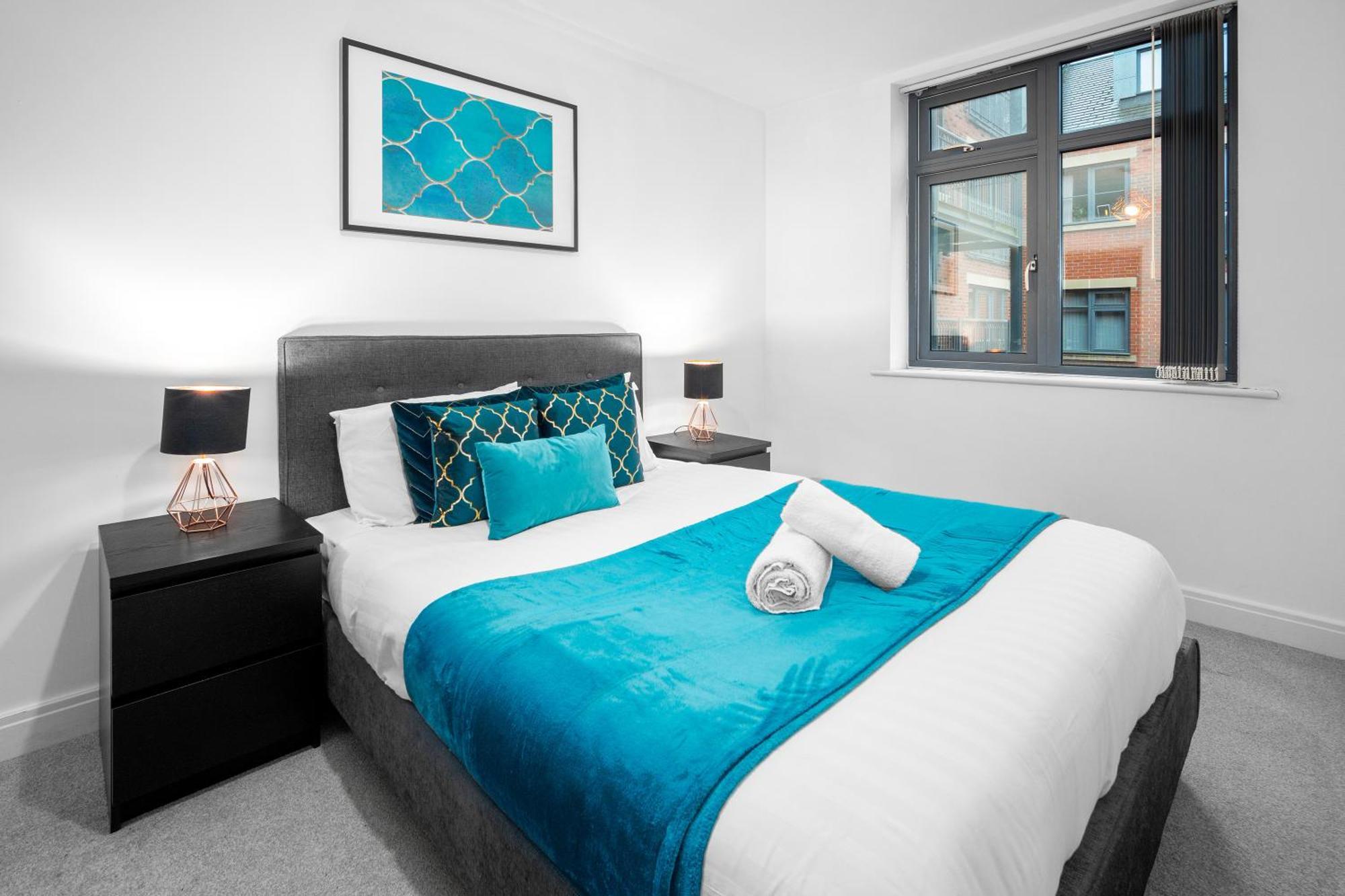 New Luxe Apartment - Secure Parking - Birmingham City Centre - Netflix - Wifi - Top Rated - 54M Eksteriør billede