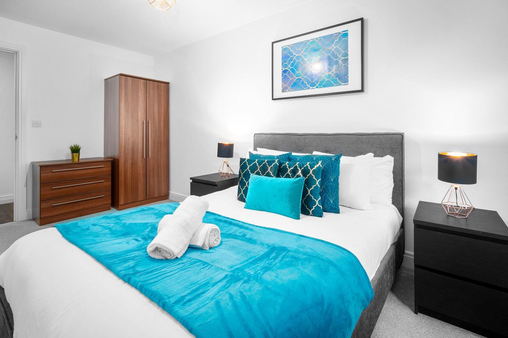 New Luxe Apartment - Secure Parking - Birmingham City Centre - Netflix - Wifi - Top Rated - 54M Eksteriør billede